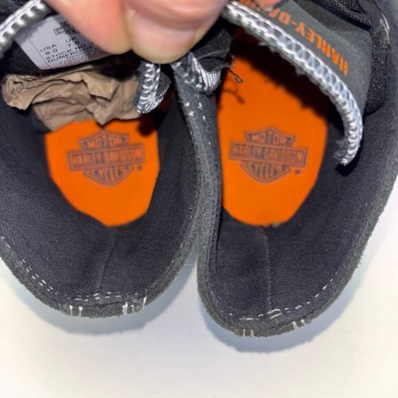 HARLEY DAVIDSON “Nathans” Leather Casual Shoes Men’s Size 8 - Picture 11 of 12